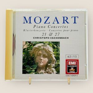 Mozart Piano Concertos 21 & 27 Christoph Eschenbach EMI CD
